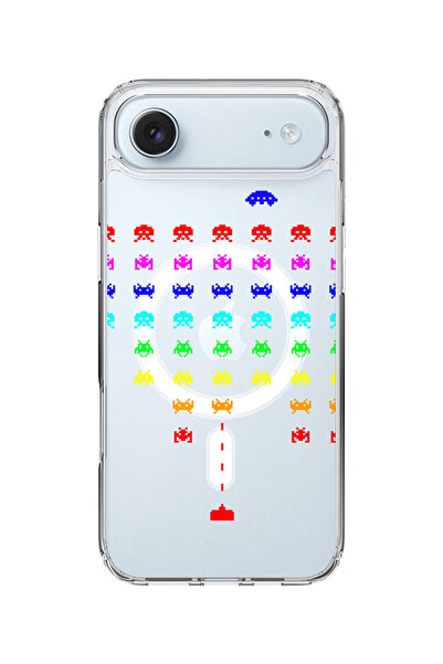 Stylizedd جراب MagSafe كلاسيكي شفاف لهاتف iPhone Air، غطاء شفاف ناعم هجين - S...