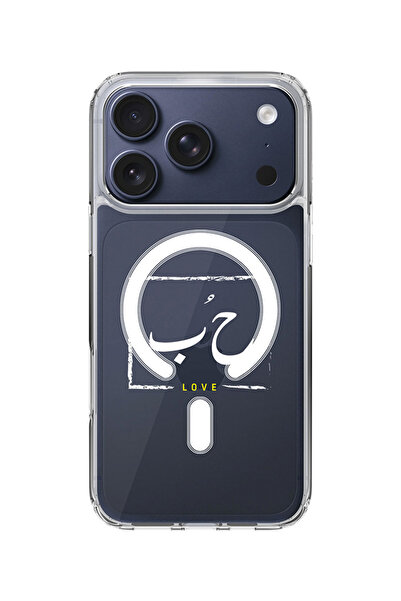 Stylizedd جراب MagSafe كلاسيكي شفاف لهاتف iPhone 17 Pro، جراب هجين ناعم مرن ش...