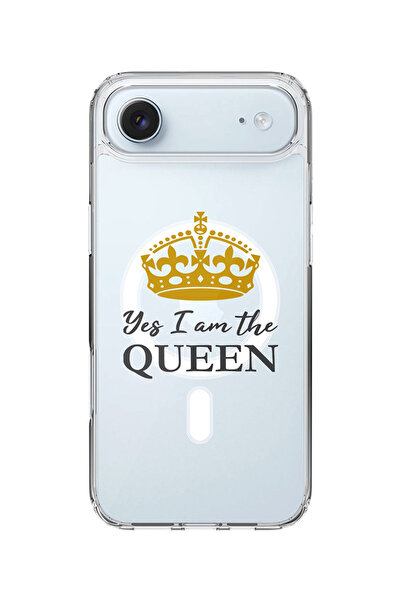 Stylizedd جراب MagSafe كلاسيكي شفاف لهاتف iPhone Air، غطاء شفاف ناعم هجين - ن...