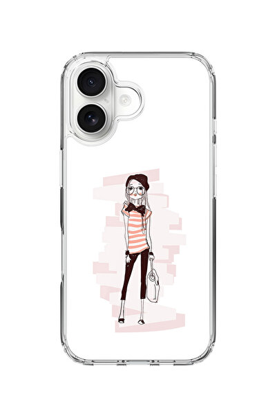 Stylizedd جراب MagSafe كلاسيكي شفاف لهاتف iPhone 17، جراب هجين ناعم مرن شفاف ...