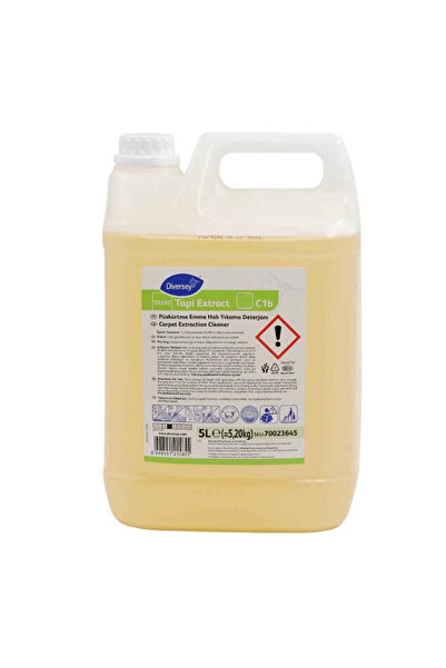 Diversey Taski Tapi Extract C1b Halı Yıkama Deterjanı 5L Püskürtme ve Emme Si...