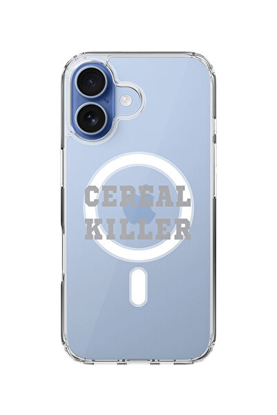 Stylizedd جراب MagSafe كلاسيكي شفاف لهاتف iPhone 17، غطاء شفاف ناعم هجين - Ce...