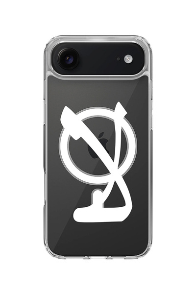 Stylizedd جراب MagSafe كلاسيكي شفاف لهاتف iPhone Air، جراب هجين ناعم مرن شفاف...