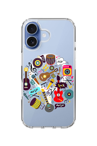 Stylizedd جراب MagSafe كلاسيكي شفاف لهاتف iPhone 17، غطاء شفاف ناعم هجين - ال...