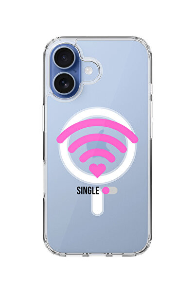 Stylizedd جراب MagSafe كلاسيكي شفاف لهاتف iPhone 17، غطاء شفاف ناعم هجين - وا...