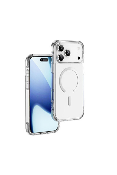 WIWU iPhone 17 Pro Max Uyumlu Kılıf M-safe Özellikli MCC-702 Titanyum Pro Ser...