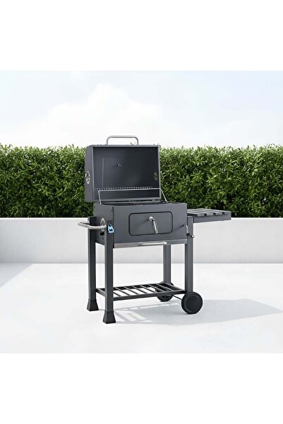 Danube Home شواية الفحم الأصلية من إنفيرنو - فولاذ أسود، مثالية للتخييم والشو...