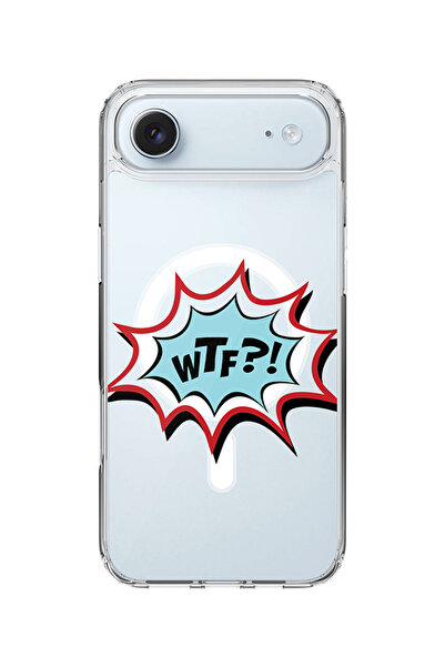 Stylizedd جراب MagSafe كلاسيكي شفاف لهاتف iPhone Air، جراب هجين ناعم مرن شفاف...