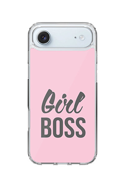 Stylizedd جراب MagSafe كلاسيكي شفاف لهاتف iPhone Air، غطاء شفاف هجين - Girl B...