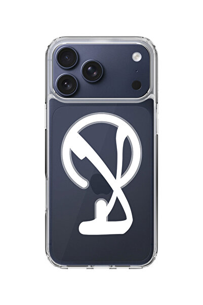 Stylizedd جراب MagSafe كلاسيكي شفاف لهاتف iPhone 17 Pro Max، جراب هجين ناعم م...