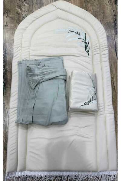 Star طقم صلاة مكسر مع بيت المصحف سمك السجاد3سم