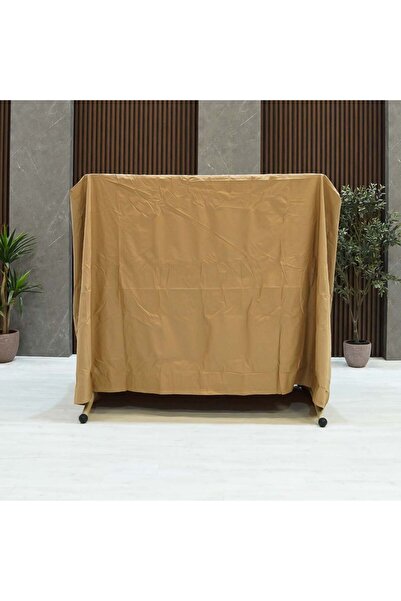 Danube Home Beige 2-Seater Swing Cover 235x117.5x178.5cm - Durable Polyester ...
