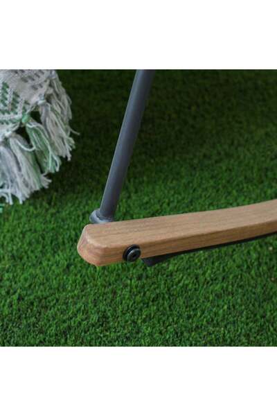 Danube Home Emily Rocking Chair, Steel Frame with Spun Polyester Cushion, 1 Year Warranty, Outdoor Balcony Set