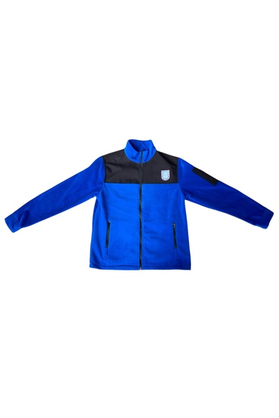 kho military design Hava Harp Okulu Mavi Polar Mont Unisex (M Beden)