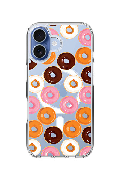 Stylizedd جراب MagSafe كلاسيكي شفاف لهاتف iPhone 17، جراب هجين ناعم مرن شفاف ...