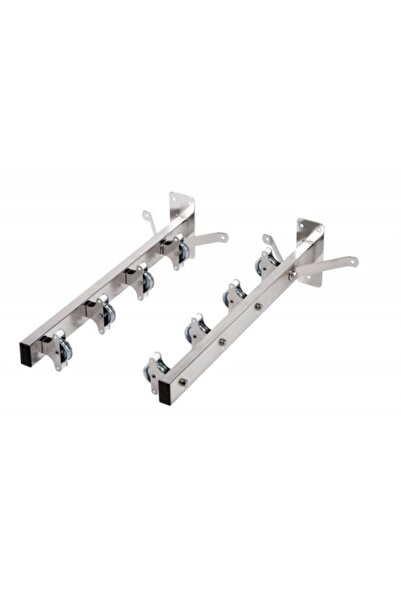 Sauvic Uscător din oțel inoxidabil cu 8 scripeți