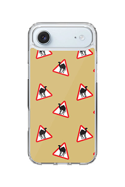 Stylizedd جراب MagSafe كلاسيكي شفاف لهاتف iPhone Air، غطاء شفاف ناعم هجين - ط...