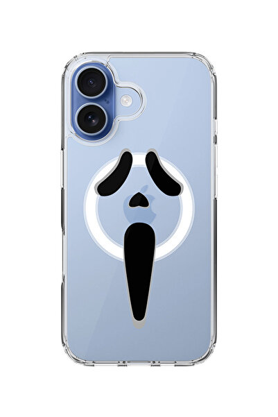 Stylizedd جراب MagSafe كلاسيكي شفاف لهاتف iPhone 17، جراب هجين ناعم مرن شفاف ...