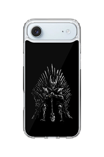 Stylizedd جراب MagSafe كلاسيكي شفاف لهاتف iPhone Air، غطاء شفاف ناعم هجين - G...