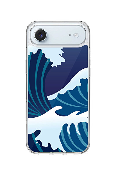 Stylizedd جراب MagSafe كلاسيكي شفاف لهاتف iPhone Air، غطاء شفاف ناعم هجين - ط...