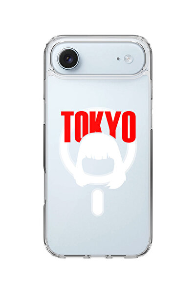 Stylizedd جراب MagSafe كلاسيكي شفاف لهاتف iPhone Air، جراب هجين ناعم مرن شفاف...