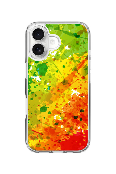 Stylizedd جراب MagSafe كلاسيكي شفاف لهاتف iPhone 17، غطاء شفاف هجين - طباعة ك...