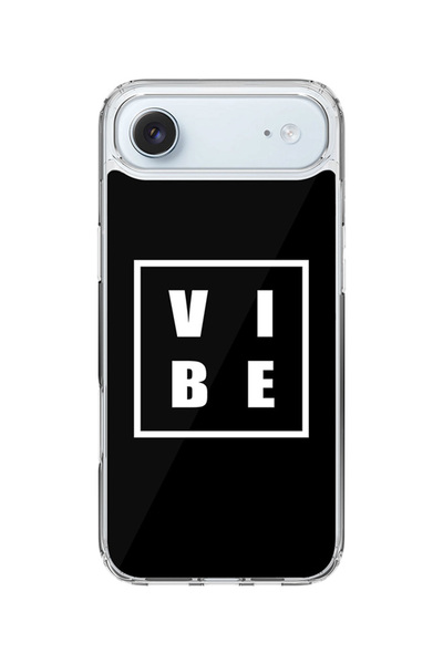 Stylizedd جراب MagSafe كلاسيكي شفاف لهاتف iPhone Air، جراب هجين ناعم مرن شفاف - Vibe