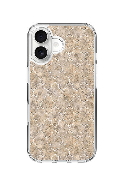 Stylizedd جراب MagSafe كلاسيكي شفاف لهاتف iPhone 17، غطاء شفاف هجين - طباعة ك...