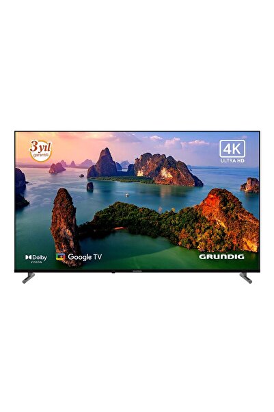 Grundig 65GKU750 65inc 164 cm 4K UHD Google Smart TV,Uydu Alıcılı