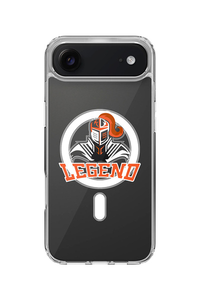 Stylizedd جراب MagSafe كلاسيكي شفاف لهاتف iPhone Air، غطاء شفاف ناعم هجين - L...