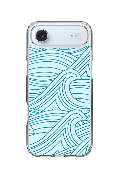 Stylizedd جراب MagSafe كلاسيكي شفاف لهاتف iPhone Air، غطاء شفاف ناعم هجين - ط...