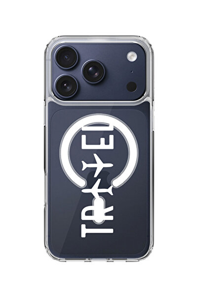 Stylizedd جراب MagSafe كلاسيكي شفاف لهاتف iPhone 17 Pro، جراب هجين ناعم مرن ش...