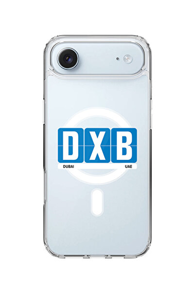 Stylizedd جراب MagSafe كلاسيكي شفاف لهاتف iPhone Air، جراب هجين ناعم مرن وشفا...