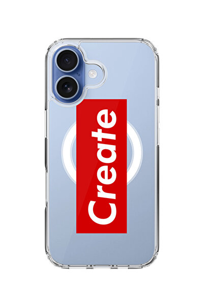 Stylizedd جراب MagSafe كلاسيكي شفاف لهاتف iPhone 17، جراب هجين ناعم مرن شفاف ...