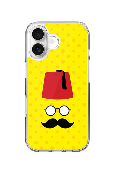 Stylizedd جراب ماج سيف كلاسيكي شفاف لهاتف آيفون 17، غطاء شفاف ناعم هجين - موس...