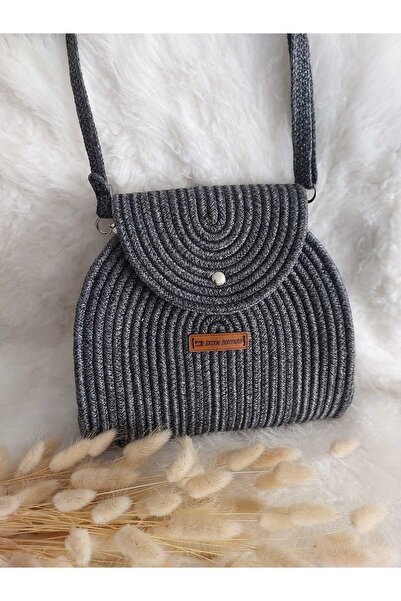 Secem Boutique حقيبة يد من الجوت، حقيبة من القش، حقيبة جانبية