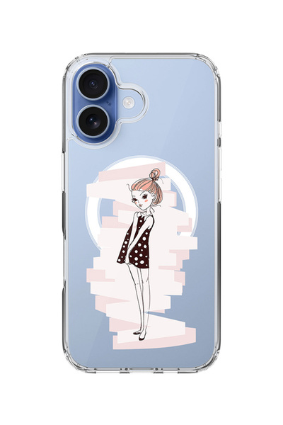 Stylizedd جراب MagSafe كلاسيكي شفاف لهاتف iPhone 17، جراب هجين ناعم مرن شفاف ...