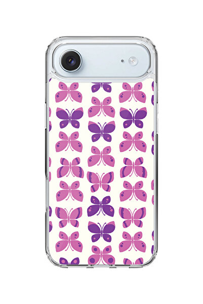 Stylizedd جراب MagSafe كلاسيكي شفاف لهاتف iPhone Air، غطاء شفاف هجين - طباعة ...