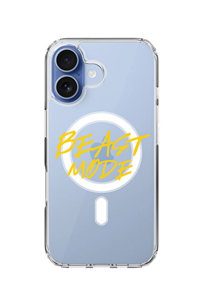 Stylizedd جراب MagSafe كلاسيكي شفاف لهاتف iPhone 17، جراب هجين ناعم مرن شفاف ...