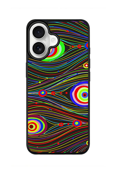 Stylizedd جراب iPhone 17، [متوافق مع MagSafe] جراب هاتف مغناطيسي رفيع لهاتف iPhone 17 - عيون الطاووس