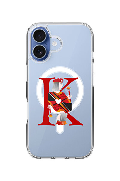 Stylizedd جراب MagSafe كلاسيكي شفاف لهاتف iPhone 17، غطاء شفاف ناعم هجين - Ki...