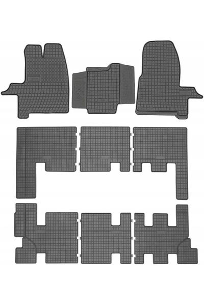 Other DYWANIKI GUMOWE FORD Transit Custom 2012-2022 8/9 osób ET
