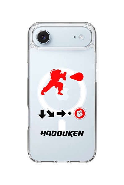 Stylizedd جراب MagSafe كلاسيكي شفاف لهاتف iPhone Air، جراب هجين ناعم مرن شفاف...