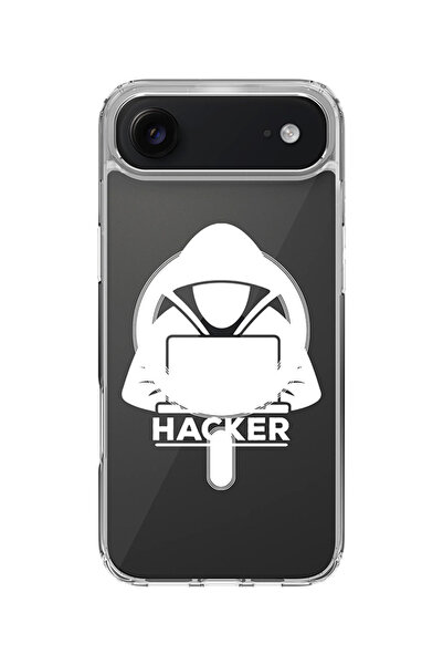 Stylizedd جراب MagSafe كلاسيكي شفاف لهاتف iPhone Air، جراب هجين ناعم مرن شفاف...