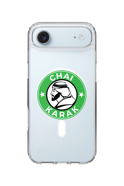 Stylizedd جراب ماج سيف كلاسيكي شفاف لهاتف آيفون آير، غطاء شفاف ناعم هجين - شا...