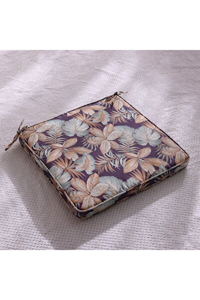 Danube Home Faded Grace Square Outdoor Cushion with Zipper - 58x58x5cm, Durab...