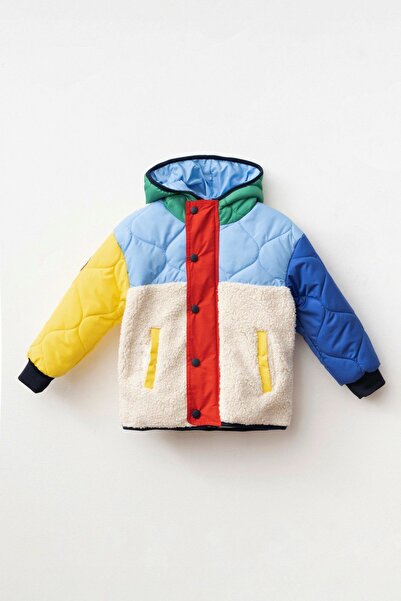 Haribo 3-8 Yaş Lisanslı Unisex Tasarım Mont-Mavi