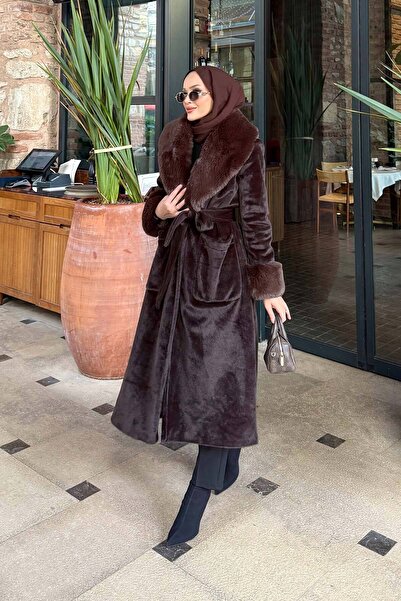 Melike Tatar Γούνινο παλτό Angora 32-2500