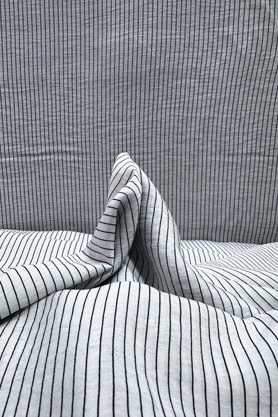 kumaş sarayı Poplin Fabric Striped Pattern Pajama Skirt Flared Fabric Huge Discount