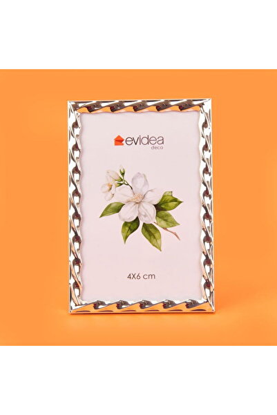 Evidea Deco Cordoba Metal Fotoğraf Çerçevesi - Silver - 10x15 cm